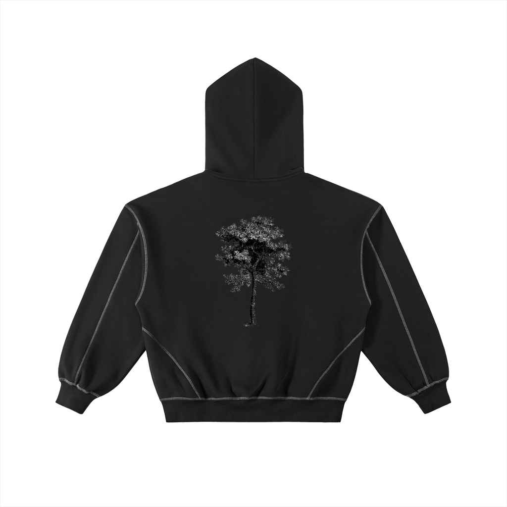VSV REVERSE STITCH TREE ZIP-UP